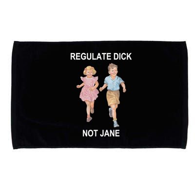 Regulate Dick Not Jane Microfiber Hand Towel