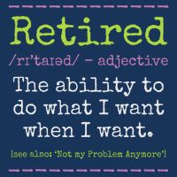 Retired Definition Not My Problem Anymore Retirement Knit Cap Winter Beanie
