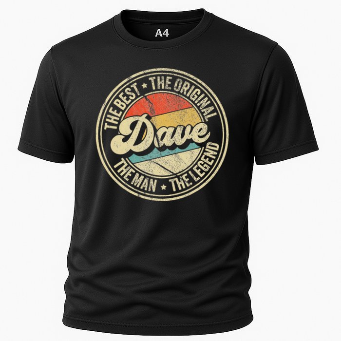 Retro Dave Name Saying For Men Funny Dave Cooling Performance Crew T-Shirt