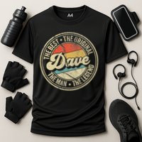 Retro Dave Name Saying For Men Funny Dave Cooling Performance Crew T-Shirt