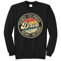 Retro Dave Name Saying For Men Funny Dave Sweatshirt
