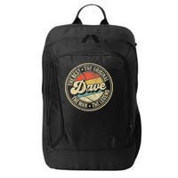 Retro Dave Name Saying For Men Funny Dave City Backpack