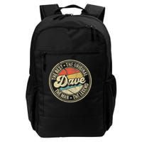 Retro Dave Name Saying For Men Funny Dave Backpack