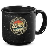 Retro Dave Name Saying For Men Funny Dave 15oz Campfire Ceramic Mug