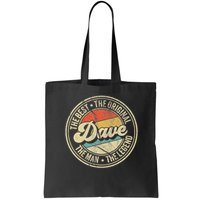 Retro Dave Name Saying For Men Funny Dave Bag
