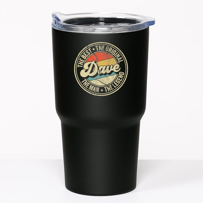 Retro Dave Name Saying For Men Funny Dave Tumbler