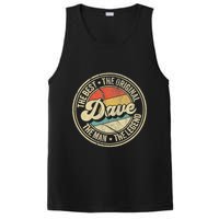 Retro Dave Name Saying For Men Funny Dave PosiCharge Competitor Tank