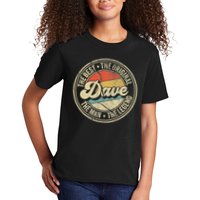 Retro Dave Name Saying For Men Funny Dave Kids T-Shirt