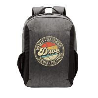 Retro Dave Name Saying For Men Funny Dave Vector Backpack