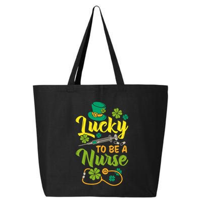 Rn Doctor Nurse Lucky Leaf Ireland Irish St Patrick Nurse Gift 25L Jumbo Tote