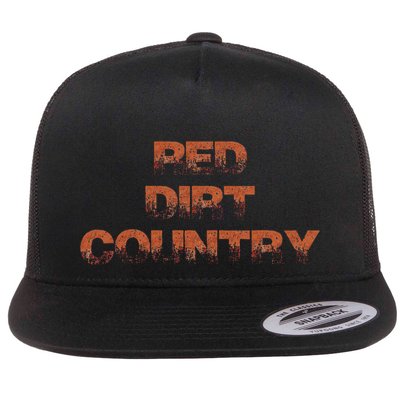 Red Dirt Oklahoma Country Flat Bill Trucker Hat