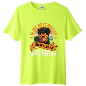 Rottweiler Dog Owner Breeders Fur Parent Pet Lover Tall Fusion ChromaSoft Performance T-Shirt