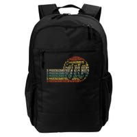 Retro Digits of Pi Symbol - Math Nerd  STEM Gift Daily Commute Backpack