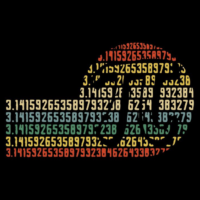 Retro Digits of Pi Symbol - Math Nerd  STEM Gift Daily Commute Backpack