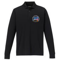 Retrontario Dont Put It In Your Mouth Performance Long Sleeve Polo