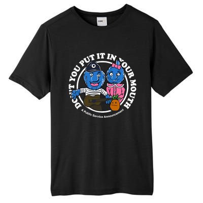 Retrontario Dont Put It In Your Mouth Tall Fusion ChromaSoft Performance T-Shirt