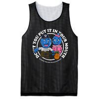 Retrontario Dont Put It In Your Mouth Mesh Reversible Basketball Jersey Tank