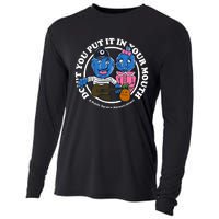 Retrontario Dont Put It In Your Mouth Cooling Performance Long Sleeve Crew