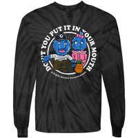 Retrontario Dont Put It In Your Mouth Tie-Dye Long Sleeve Shirt