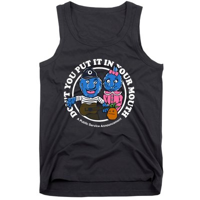 Retrontario Dont Put It In Your Mouth Tank Top