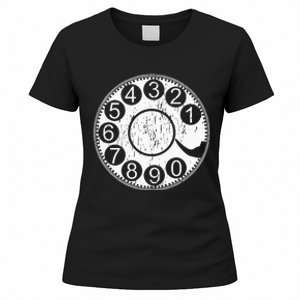 Rotary Dial Phone Landline Women's T-Shirt