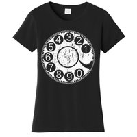 Rotary Dial Phone Landline Women's T-Shirt