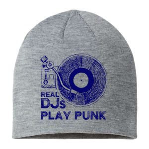 Real Djs Play Punk For Punk Dj Punk Sustainable Beanie