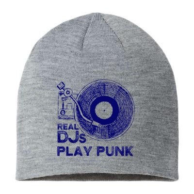 Real Djs Play Punk For Punk Dj Punk Sustainable Beanie
