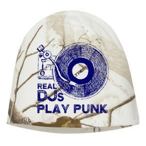 Real Djs Play Punk For Punk Dj Punk Kati - Camo Knit Beanie