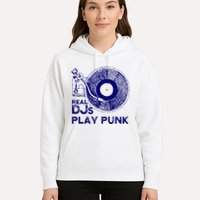 Real Djs Play Punk For Punk Dj Punk Hoodie