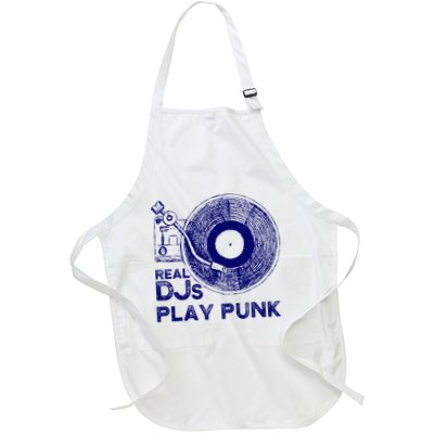 Real Djs Play Punk For Punk Dj Punk Apron