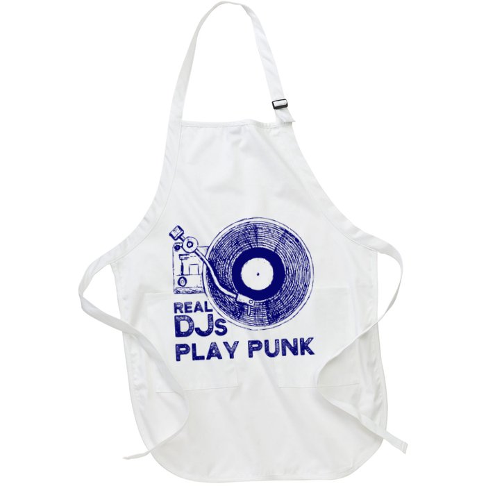Real Djs Play Punk For Punk Dj Punk Apron