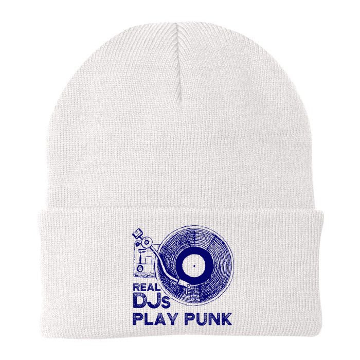 Real Djs Play Punk For Punk Dj Punk Knit Cap Winter Beanie