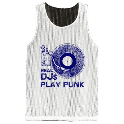 Real Djs Play Punk For Punk Dj Punk Mesh Reversible Basketball Jersey Tank