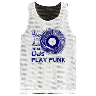 Real Djs Play Punk For Punk Dj Punk Mesh Reversible Basketball Jersey Tank