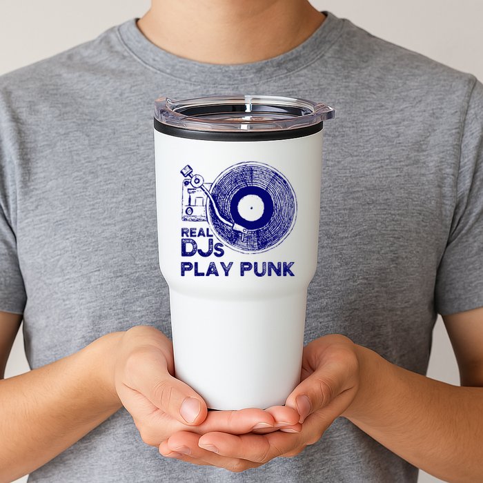 Real Djs Play Punk For Punk Dj Punk Tumbler