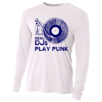 Real Djs Play Punk For Punk Dj Punk Cooling Performance Long Sleeve Crew