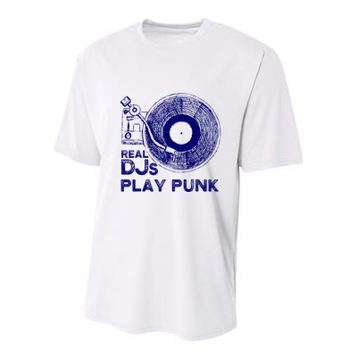 Real Djs Play Punk For Punk Dj Punk Youth Performance Sprint T-Shirt