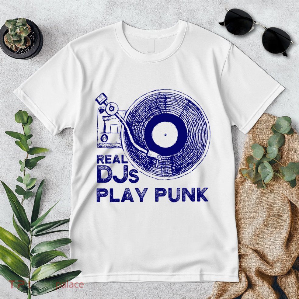 Real Djs Play Punk For Punk Dj Punk Premium T-Shirt