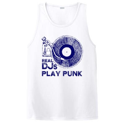 Real Djs Play Punk For Punk Dj Punk PosiCharge Competitor Tank