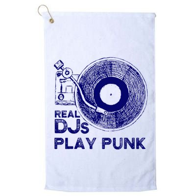 Real Djs Play Punk For Punk Dj Punk Golf Towel