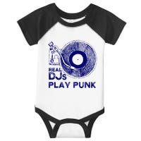 Real Djs Play Punk For Punk Dj Punk Infant Baby Jersey Bodysuit