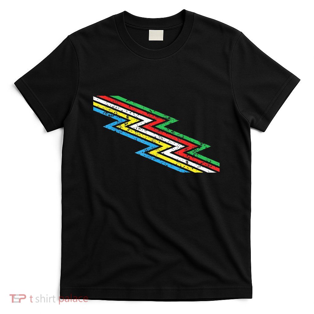Retro Disability Pride Flag Disabled Pride Month Awareness T-Shirt