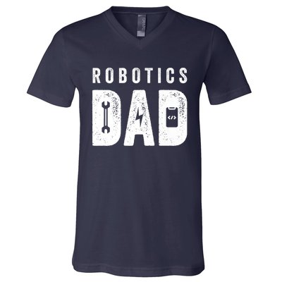 Robotics Dad Premium V-Neck T-Shirt