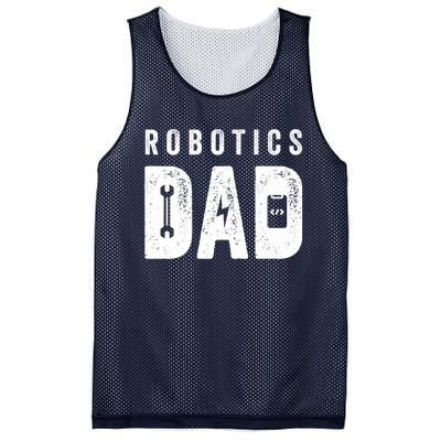 Robotics Dad Premium Mesh Reversible Basketball Jersey Tank