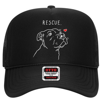 Rescue Dog, Pitbull Drawing, Rescue Mom, Adopt Don't Shop Trucker Hat