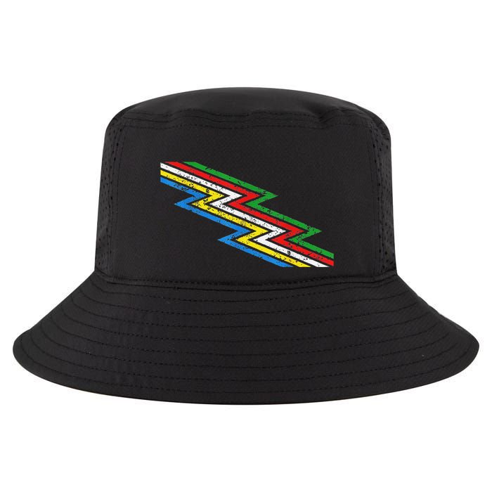 Retro Disability Pride Flag Awareness Cool Comfort Performance Bucket Hat