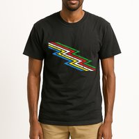 Retro Disability Pride Flag Awareness Tall T-Shirt