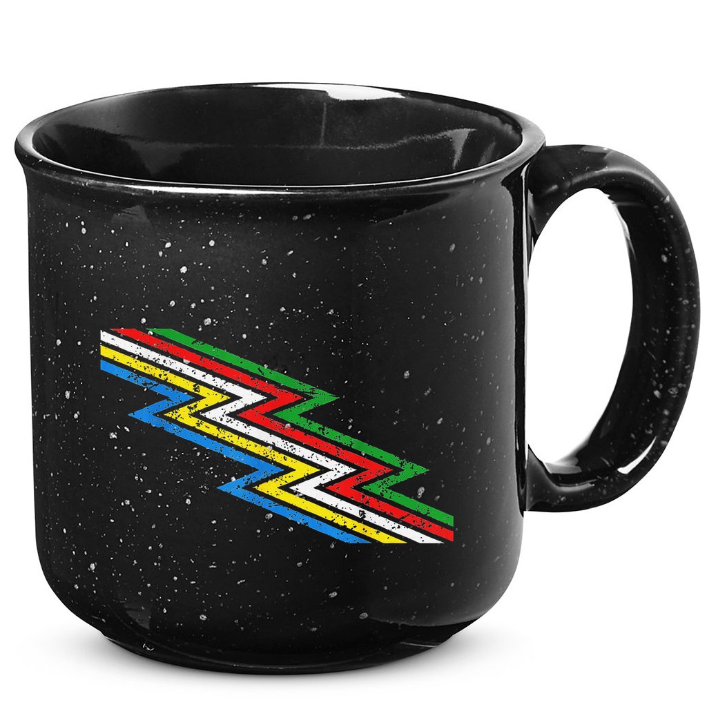 Retro Disability Pride Flag Awareness 15oz Campfire Ceramic Mug