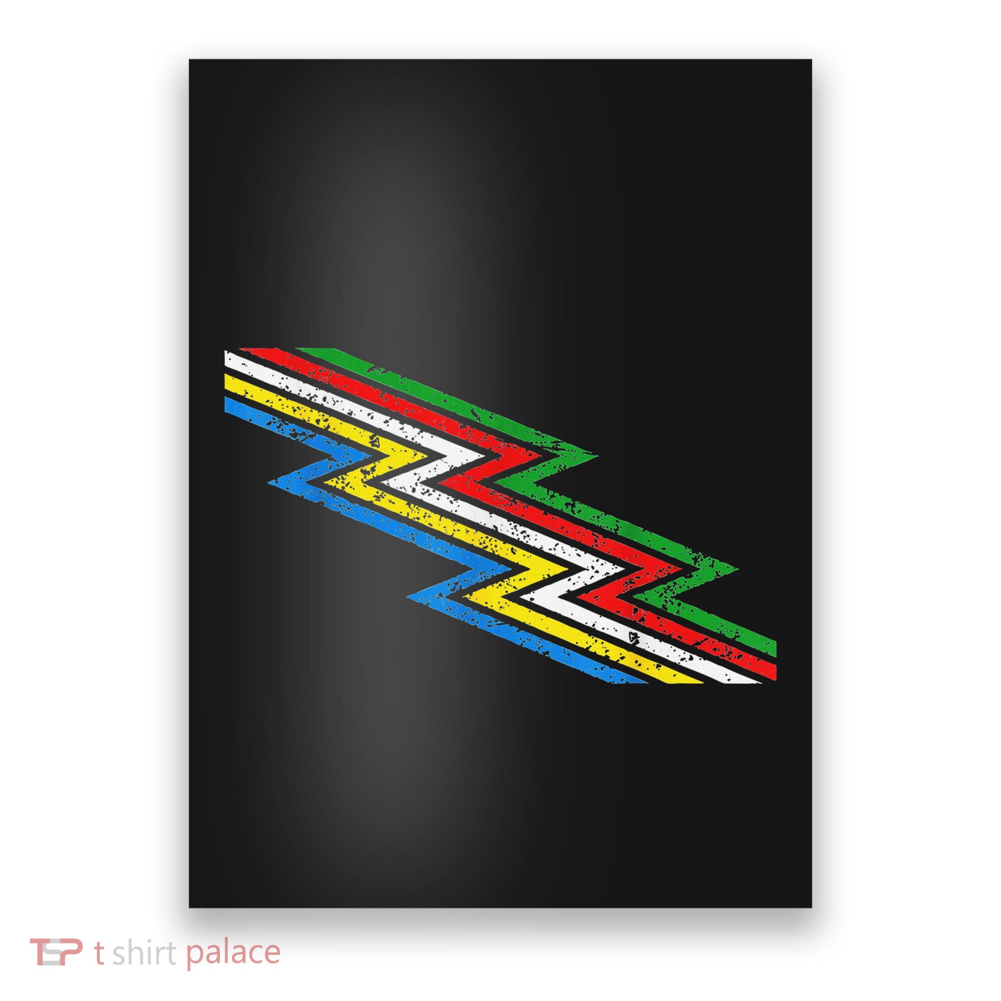 Retro Disability Pride Flag Awareness Poster